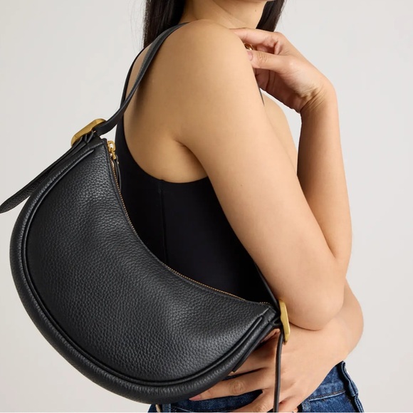 Black Leather Purse - Picture 2 of 4